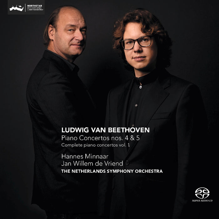 Hannes Minnaar, Netherlands Symphony Orchestra & Jan Willem de  Vriend - Beethoven: Piano Concertos Nos. 4 & 5 - CC72672