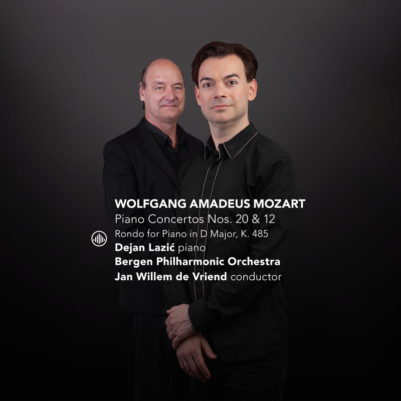 Bergen Philharmonic Orchestra; Dejan Lazic; Jan Willem de Vriend - Wolfgang Amadeus Mozart: Piano Concertos Nos. 20 & 12; Rondo for Piano in D Major, K. 485 - CC72947