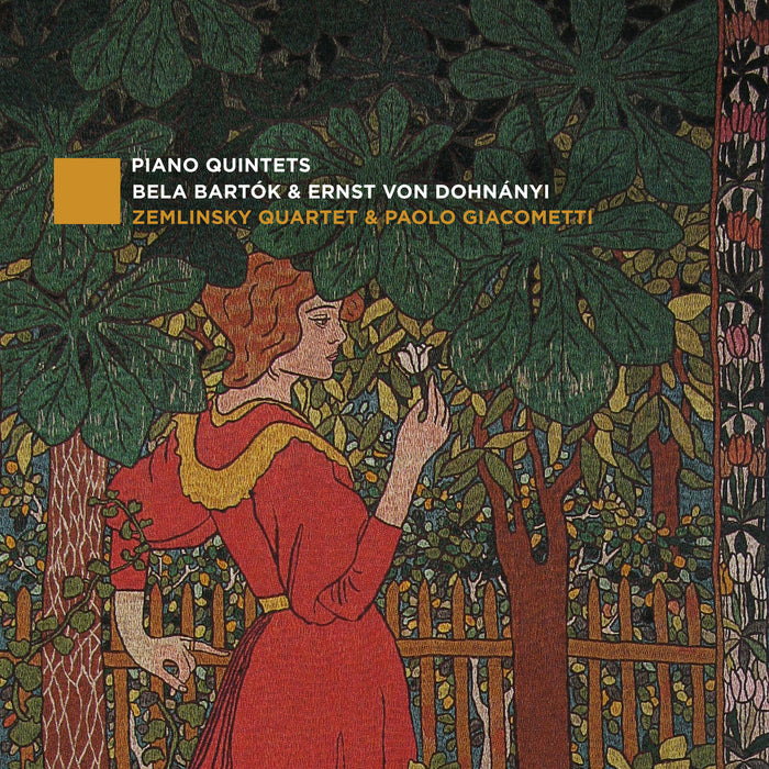 Zemlinsky Quartet, Paolo Giacometti - Piano Quintets: Bela Bartok & Ernst von Dohnanyi - EPRC0063