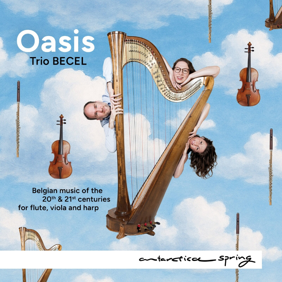 Leonore Frommlet; Gergely Kota; Alyssia Hondekijn - Oasis - Belgian music of the 20th & 21st centuries for flute, viola and harp - AR079