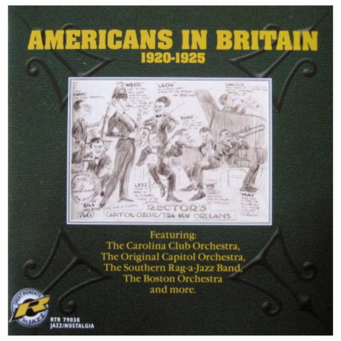 Various Artists - The Americans in Britain 1920-1925 - RTR79038