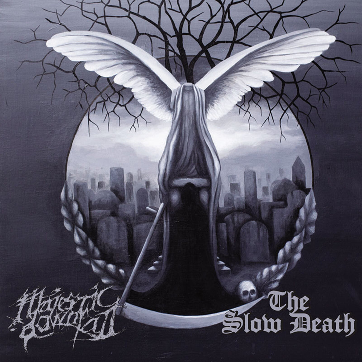 Majestic Downfall / The Slow Death - Split Album - CR031CD