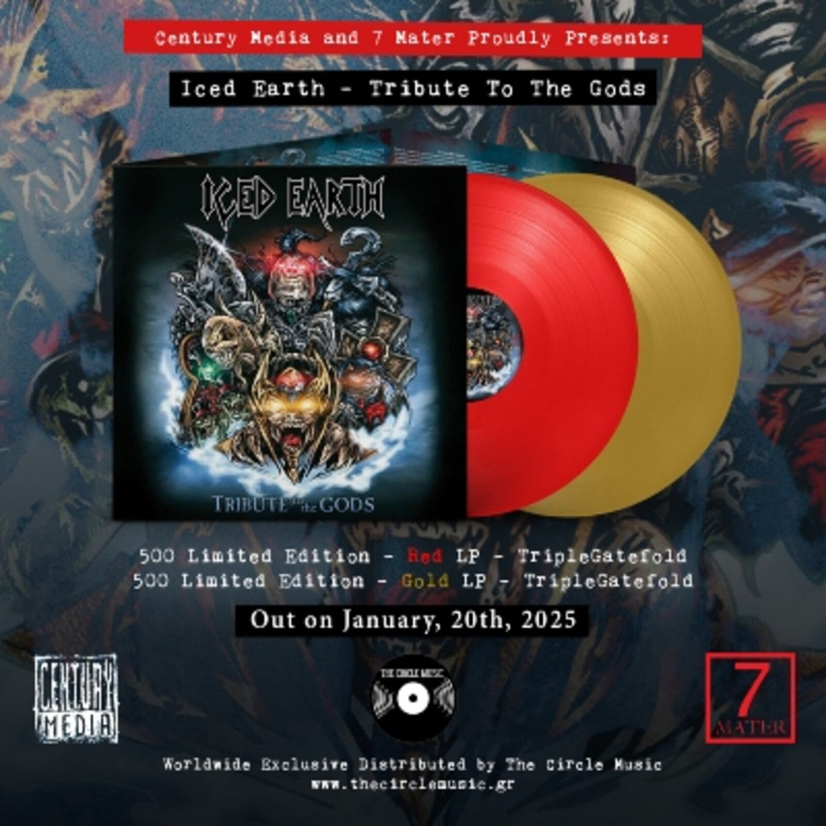 Iced Earth - Tribute to the Gods	 - SM40170322