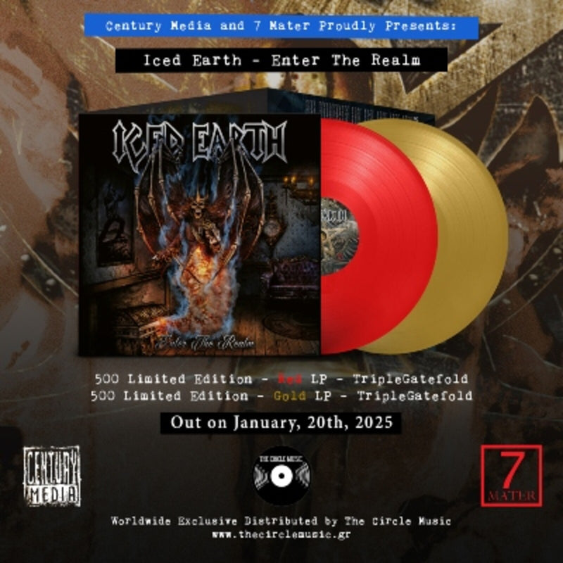 ICED EARTH - ENTER THE REALM - SM39170322