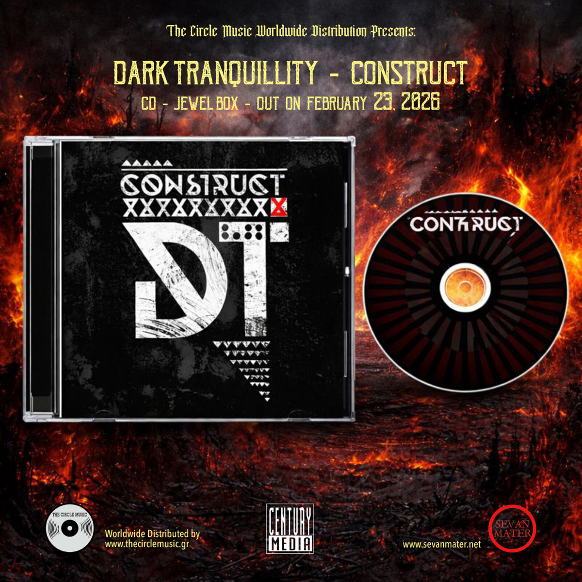 Dark Tranquillity - Construct - SM136170226CD