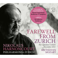 Nikolaus Harnoncourt; Philharmonia Zurich - The Legendary Concert  (November 2011) - PROSP0020