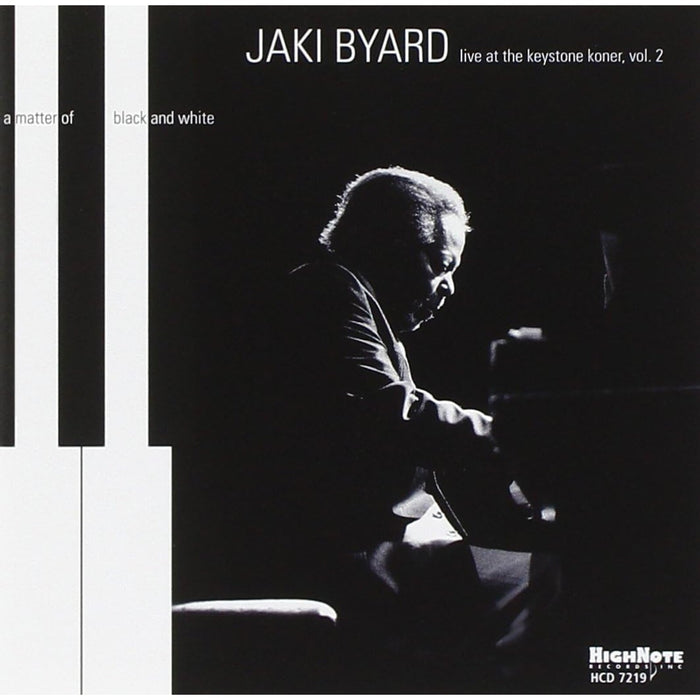 Jaki Byard - A Matter Of Black And White - HCD7219