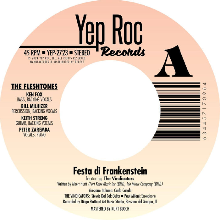 The Fleshtones - Festa di Frankenstein / The Dedication Song - SIYEP2723