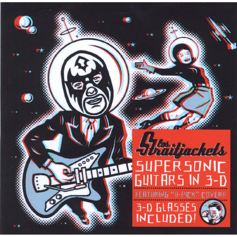 Los Straitjackets - Supersonic Guitars in 3-D - LPYEP2047C