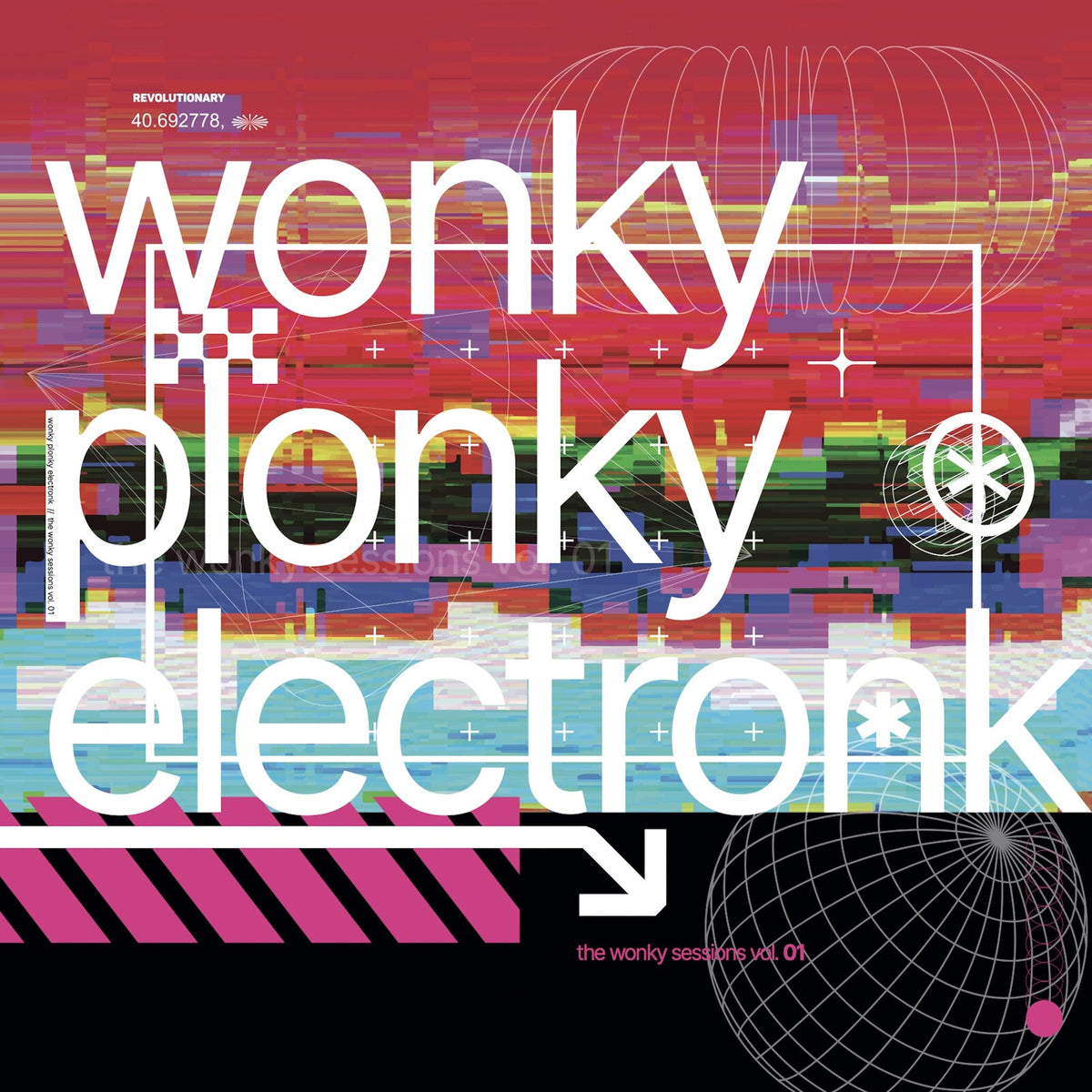 Mieko Shimizu, Dhangsha, Gagarin, Shape Navigator, Analogue Mechanic - The Wonky Sessions Volume 1 - SRLP0002