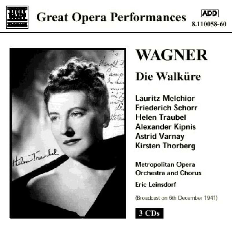 Soloists - WAGNER, R.: Die WalkÃ¼re - 8110058-60