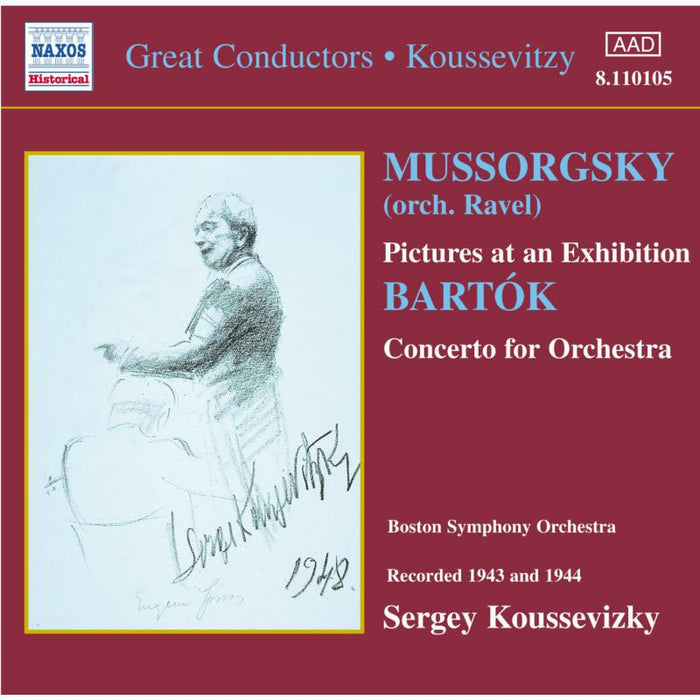 Boston S - BARTOK: Concerto for Orchestra / MUSSORGSKY: Pictures at an Exhibition - 8110105