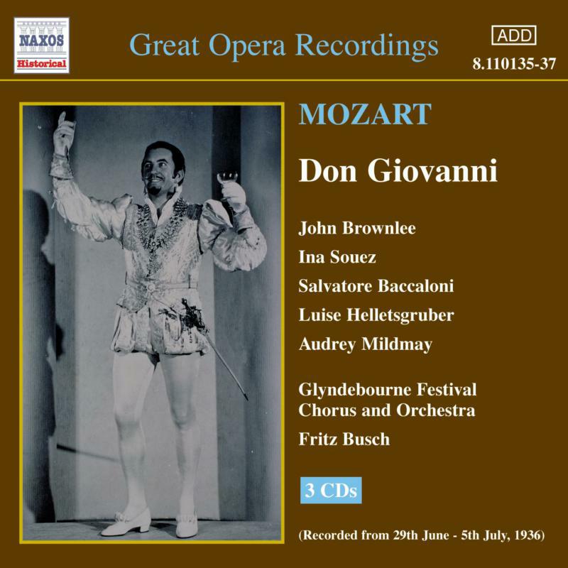 Soloists - MOZART: Don Giovanni - 8110135-37
