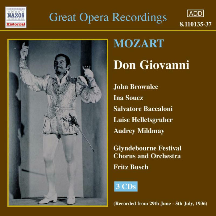 Soloists - MOZART: Don Giovanni - 8110135-37