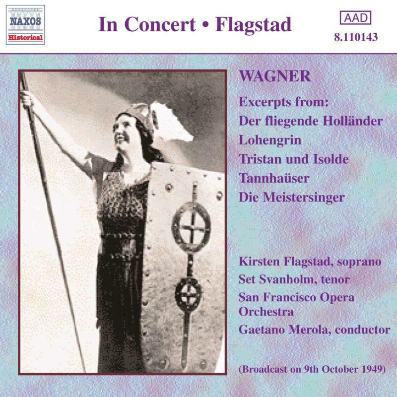 Flagstad - FLAGSTAD, Kirsten / SVANHOLM, Set: Excerpts from Wagner Operas - 8110143