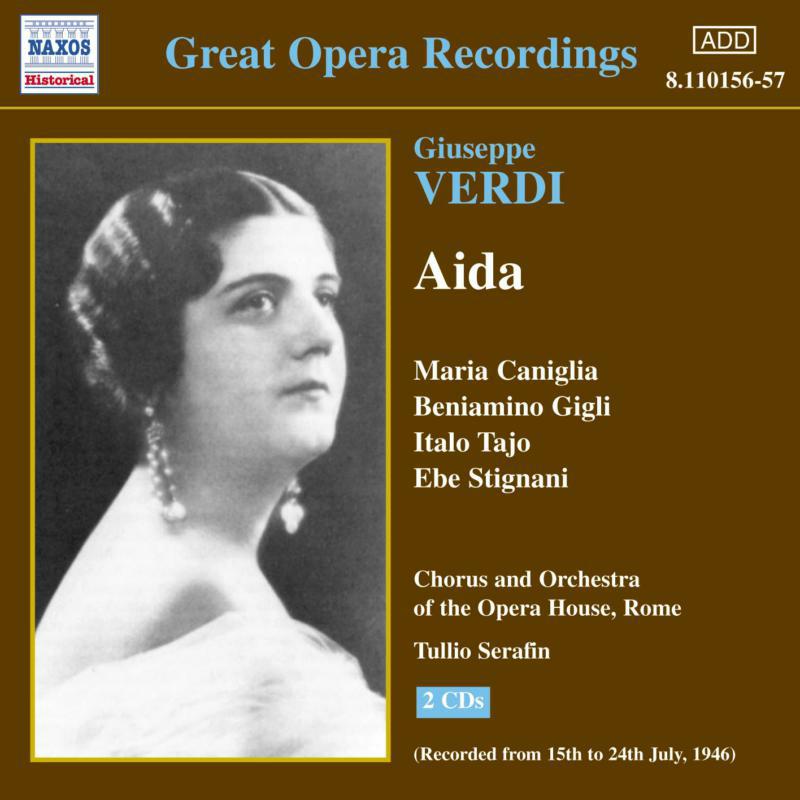 Tullio Serafin - VERDI: Aida - 8110156-57