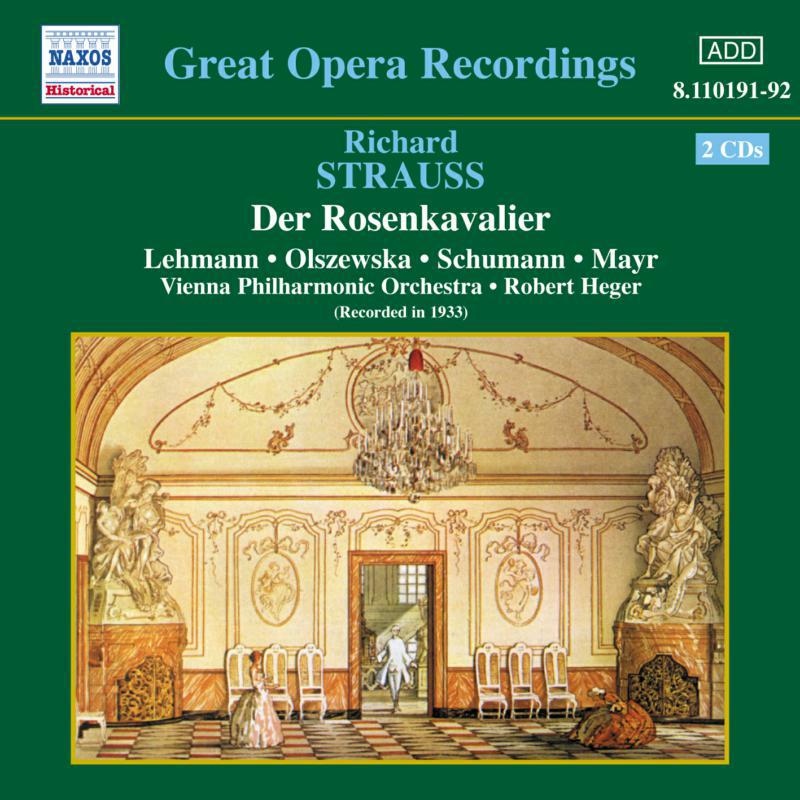 Soloists - STRAUSS, R.: Der Rosenkavalier - 8110191-92