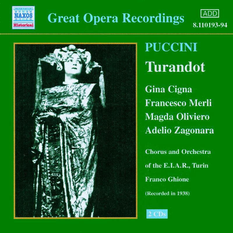 Franco Ghione - PUCCINI: Turandot - 8110193-94