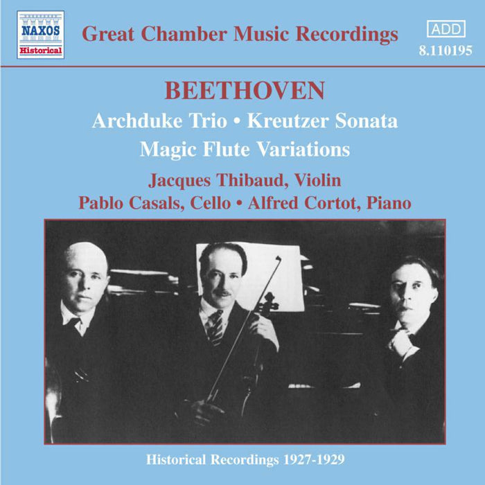 Thibaut - BEETHOVEN: Archduke Trio - 8110195