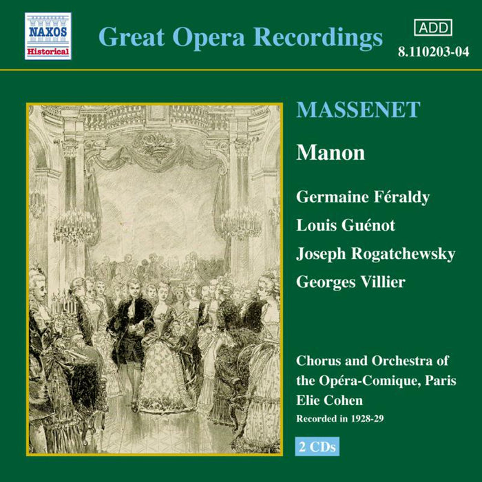 Soloists - MASSENET: Manon - 8110203-04