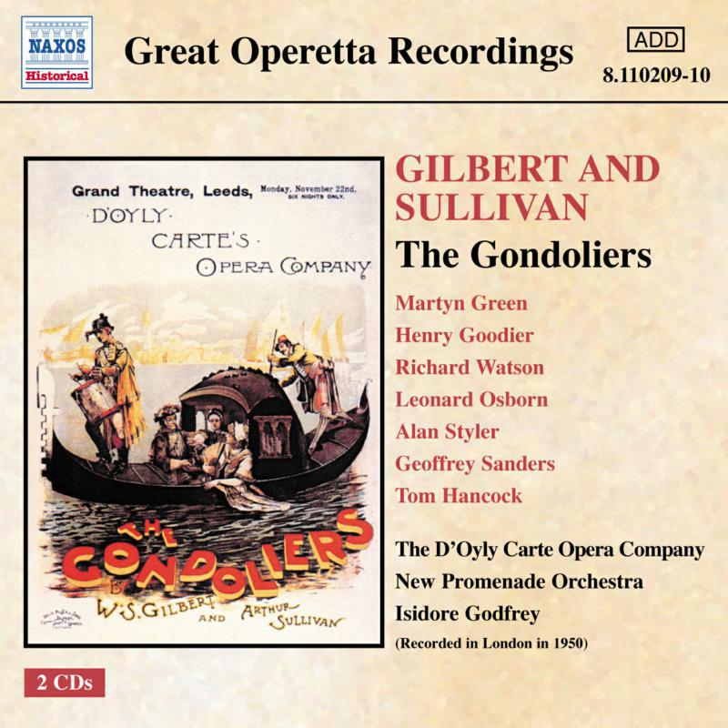 D'Oyly C - SULLIVAN: The Gondoliers - 8110209-10