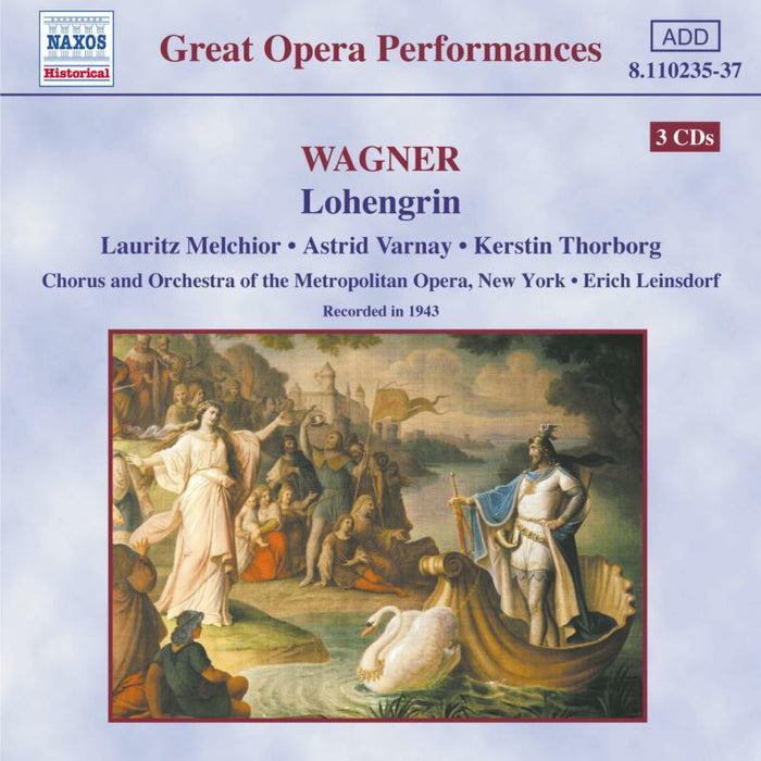 Met 1943 - WAGNER, R.: Lohengrin - 8110235-37