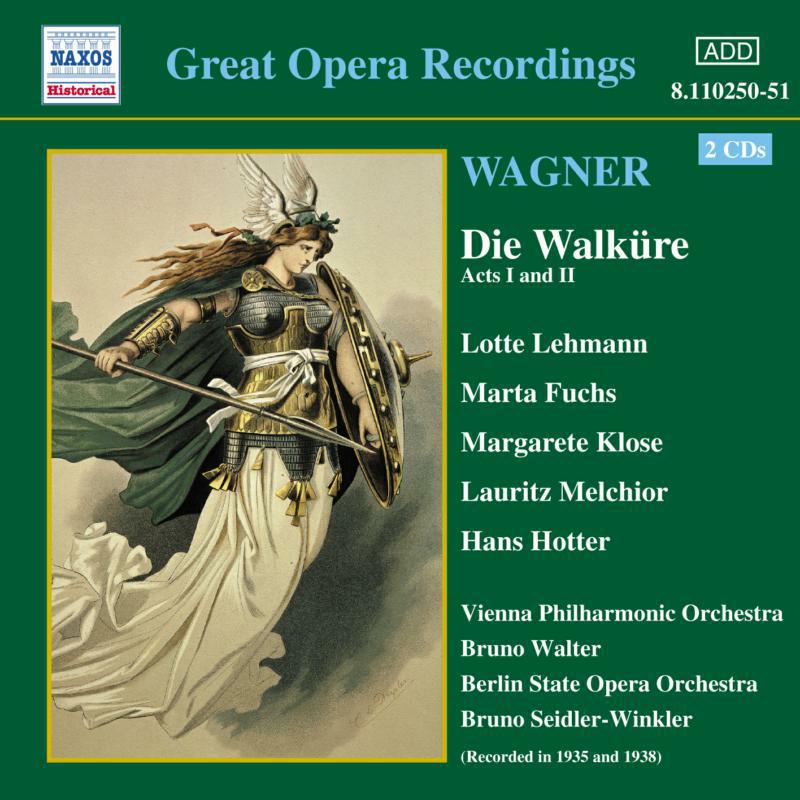 Soloists - WAGNER, R.: Die WalkÃ¼re, Acts I and II - 8110250-51