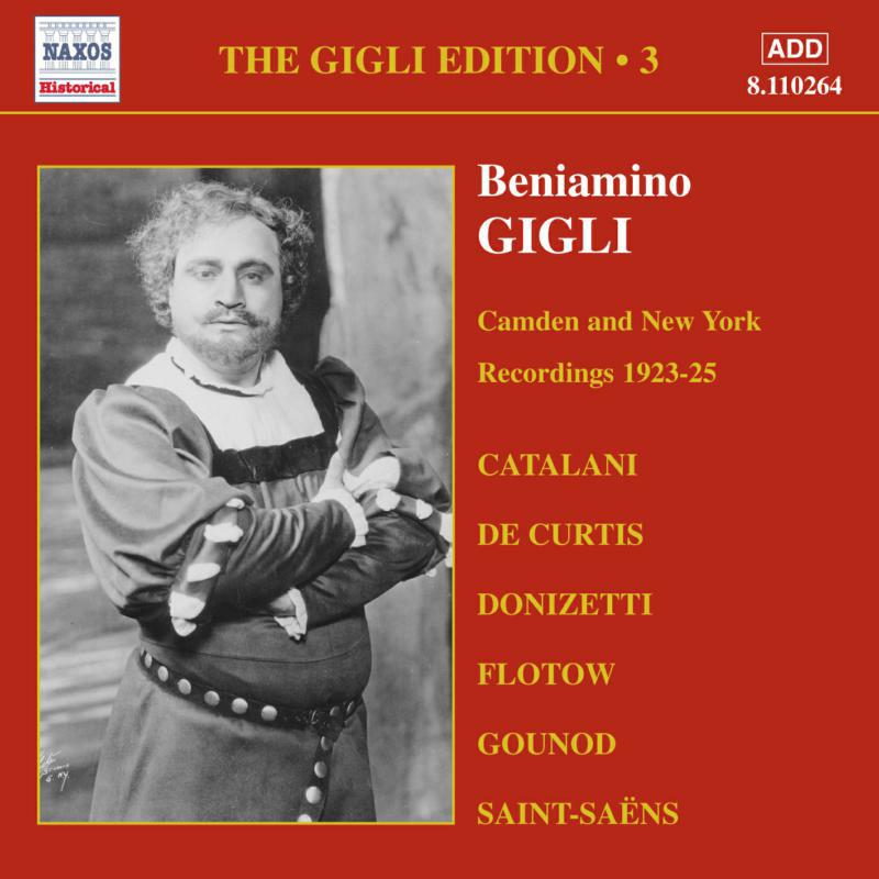 Gigli - GIGLI, Beniamino: Camden and New York Recordings - 8110264