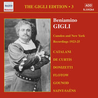Gigli - GIGLI, Beniamino: Camden and New York Recordings - 8110264
