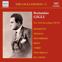 Gigli - GIGLI, Beniamino: New York Recordings - 8110266