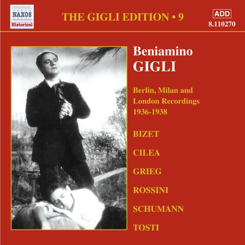 Gigli - GIGLI, Beniamino: Berlin, Milan and London Recordings - 8110270
