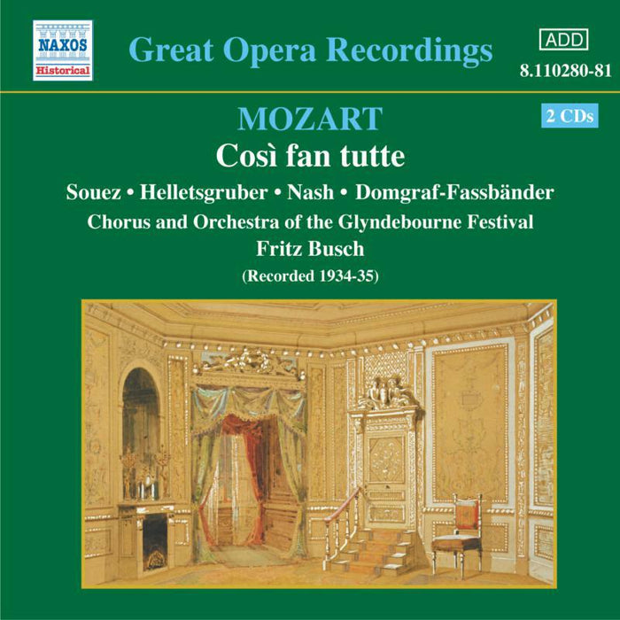 Soloists - MOZART: Cosi fan tutte - 8110280-81