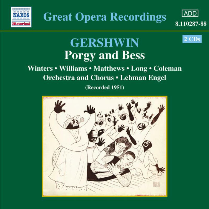 Winter:Williams:Long:Engel - GERSHWIN: Porgy and Bess - 8110287-88