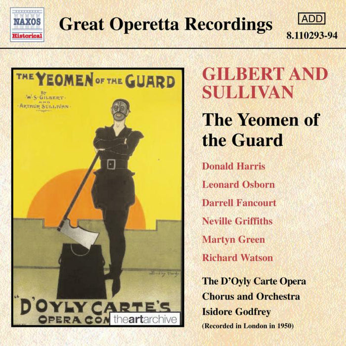 Soloists - SULLIVAN: Yeomen of the Guard - 8110293-94