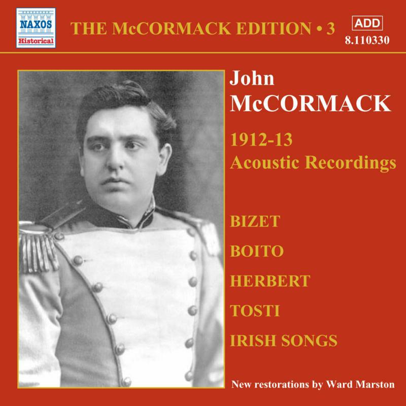 John Mccormack - MCCORMACK, John: McCormack Edtion, Vol. 3:The Acoustic Recordings - 8110330