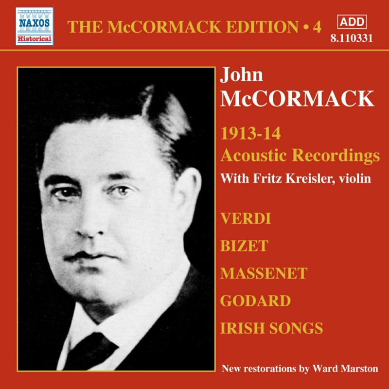 Maccormack - MCCORMACK, John: McCormack Edition, Vol. 4: The Acoustic Recordings - 8110331