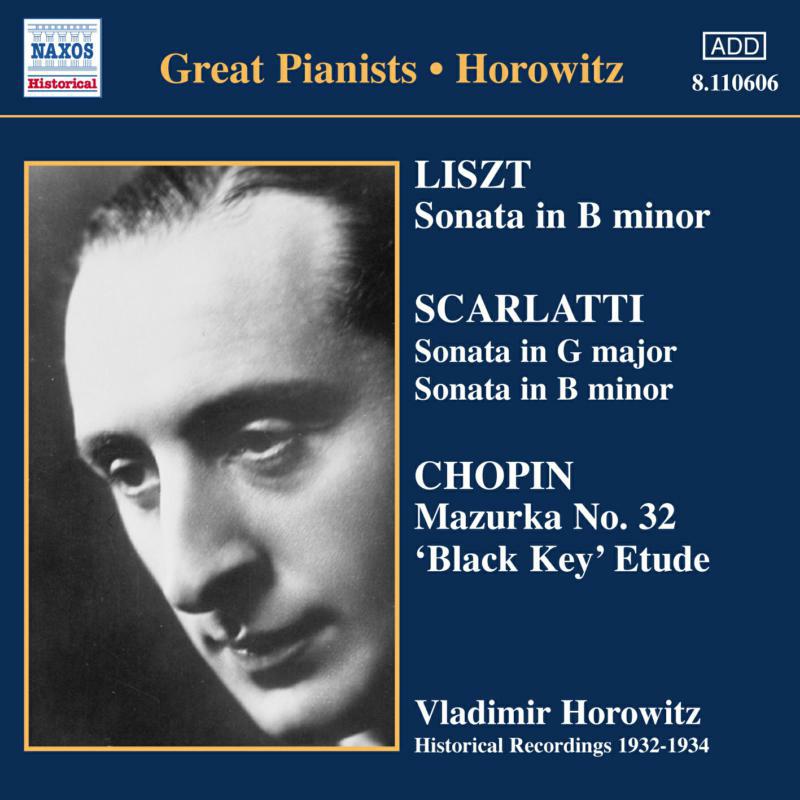Vladimir Horowitz - LISZT: Piano Sonata in B Minor - 8110606