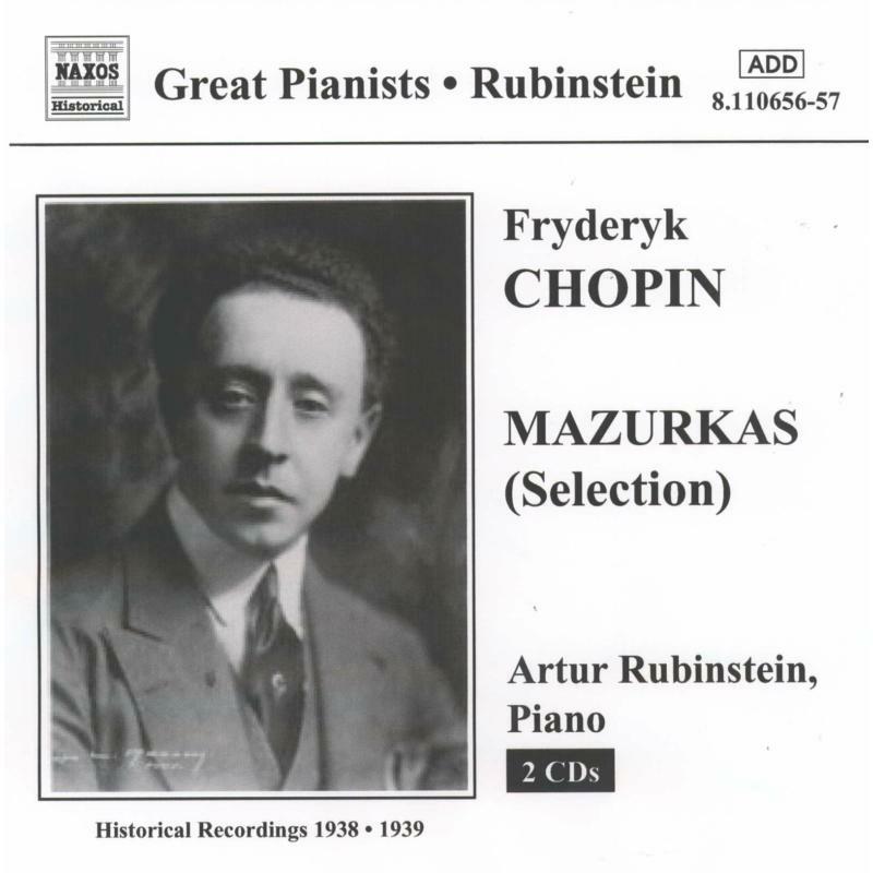 Arthur Rubinstein - CHOPIN: MAZURKAS - 8110656-57