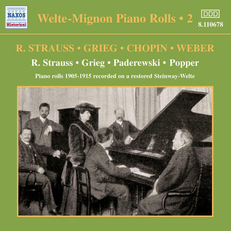 Various Artists - Welte-Mignon Piano Rolls, Vol. 2 - 8110678