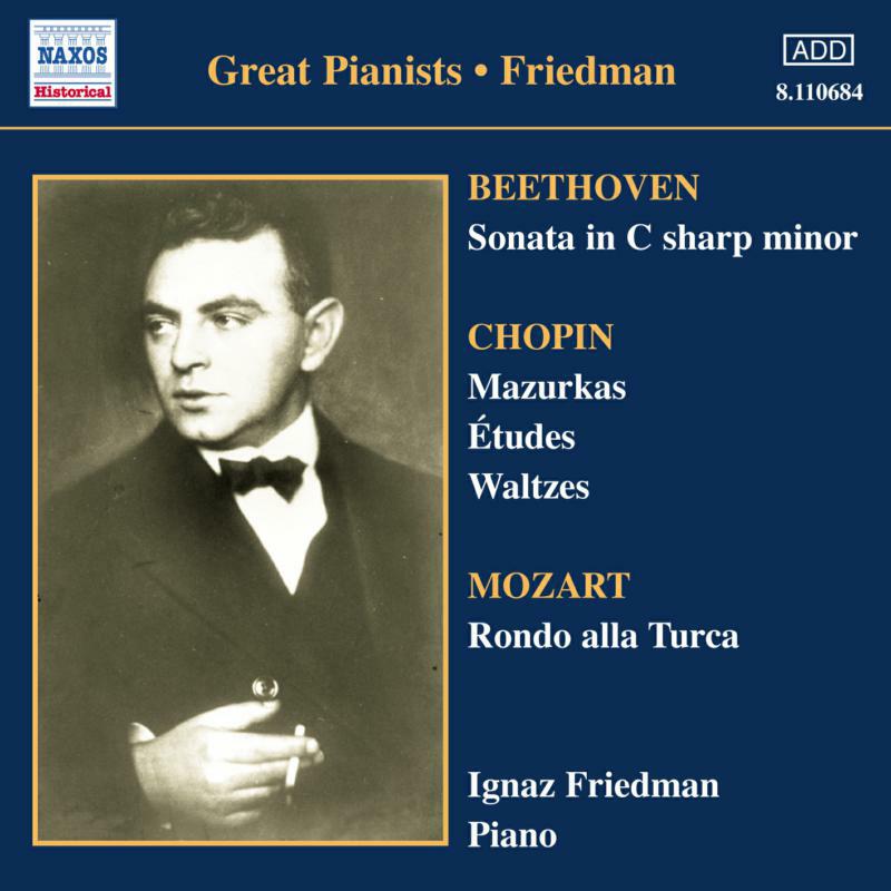 Ignaz Fr - BEETHOVEN: 'Moonlight' Sonata / CHOPIN: Mazurkas - 8110684