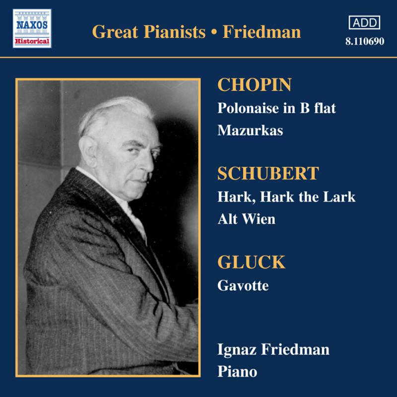 Ignaz Friedman - CHOPIN: Mazurkas - 8110690
