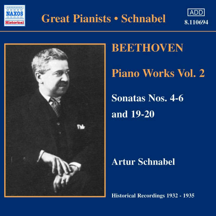 Artur Sc - BEETHOVEN: Piano Sonatas Nos. 4-6 and 19-20 - 8110694