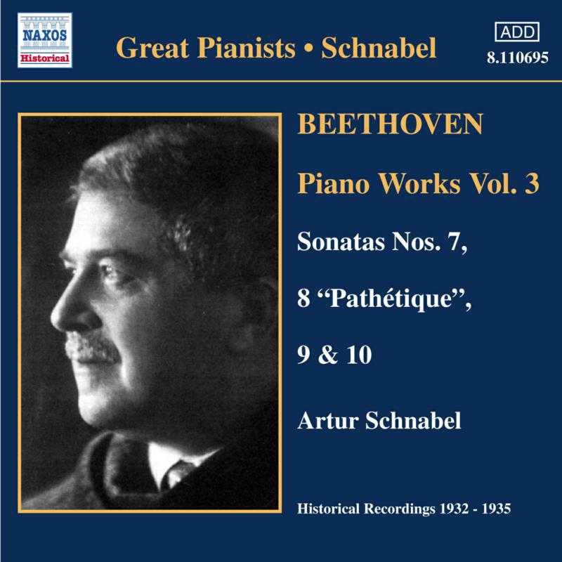 Artur Schnabel - BEETHOVEN: Piano Sonatas Nos. 7-10 - 8110695