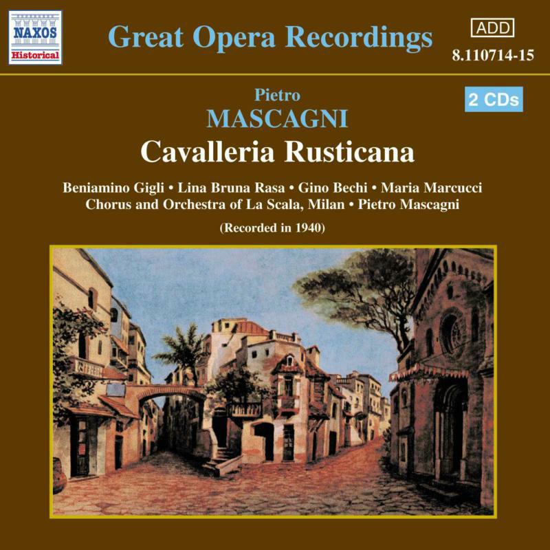 Soloists - MASCAGNI: Cavalleria Rusticana - 8110714-15