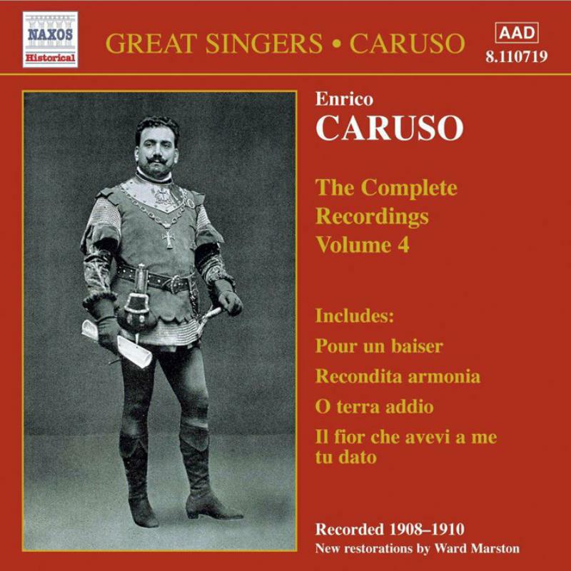 Caruso:V - CARUSO, Enrico: Complete Recordings, Vol. 4 - 8110719