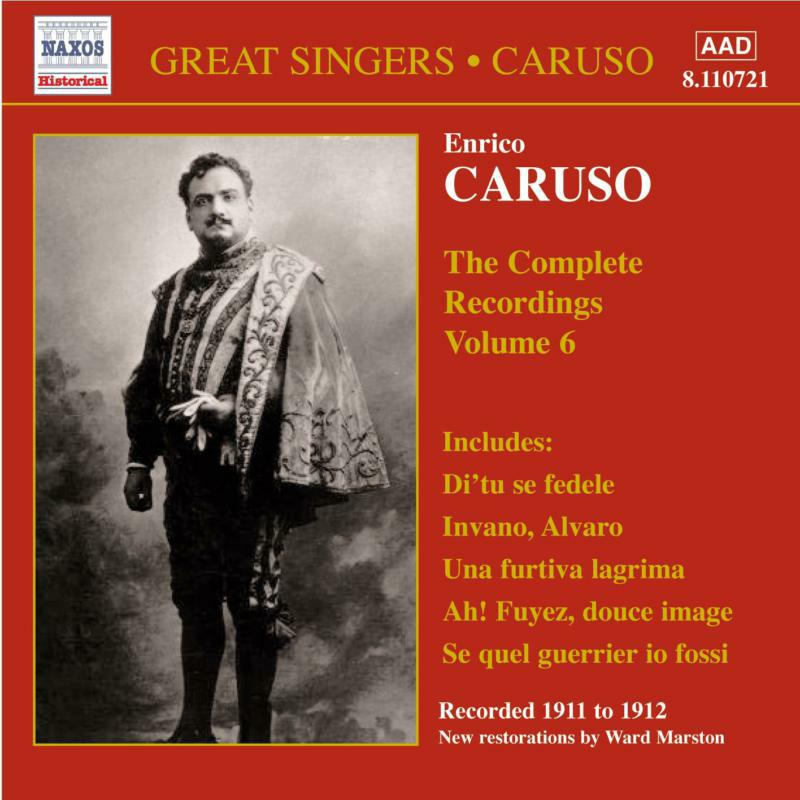Enrico Caruso - CARUSO, Enrico: Complete Recordings, Vol. 6 - 8110721
