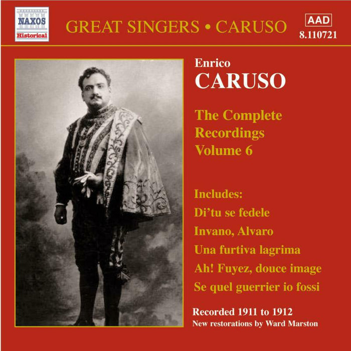 Enrico Caruso - CARUSO, Enrico: Complete Recordings, Vol. 6 - 8110721