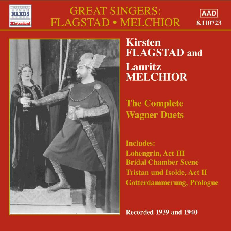 Flagstad:Melchior - FLAGSTAD, Kirsten / MELCHIOR, Lauritz: Great Wagner Duets - 8110723