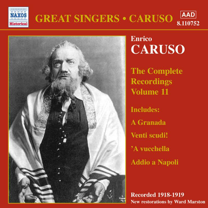 Caruso:V - CARUSO, Enrico: Complete Recordings, Vol. 11 - 8110752