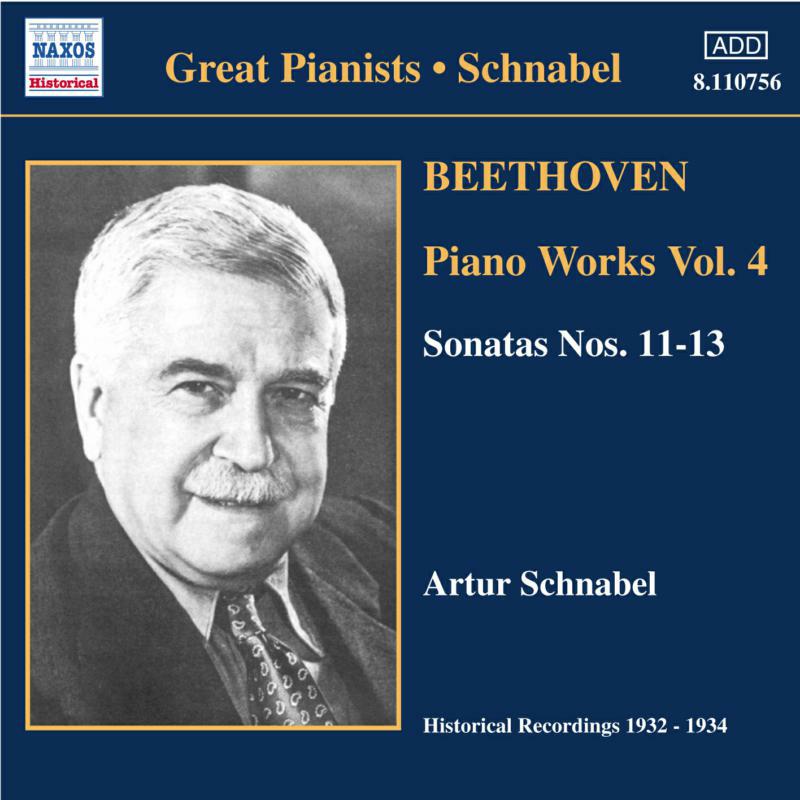 Artur Sc - BEETHOVEN: Piano Sonatas Nos. 11-13 - 8110756